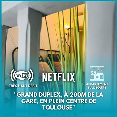 Apartamento Duplex - Centre - Gare Matabiau Toulouse Exterior foto